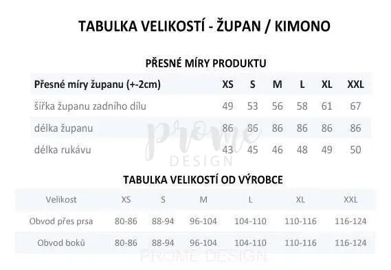 Dámský svatební župan / kimono krajka - S Vaším vlastním textem