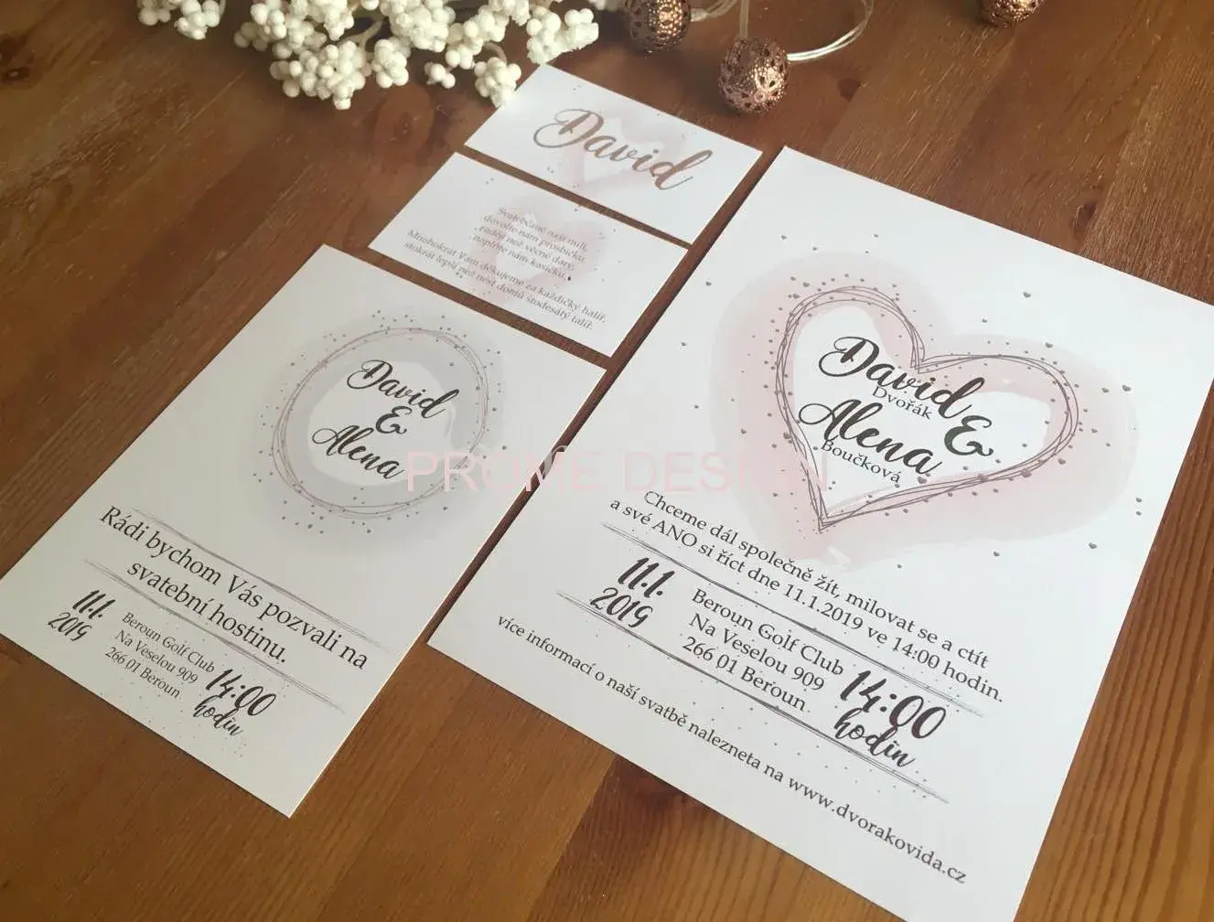 INFO SVATEBNÍ DARY - Powder heart