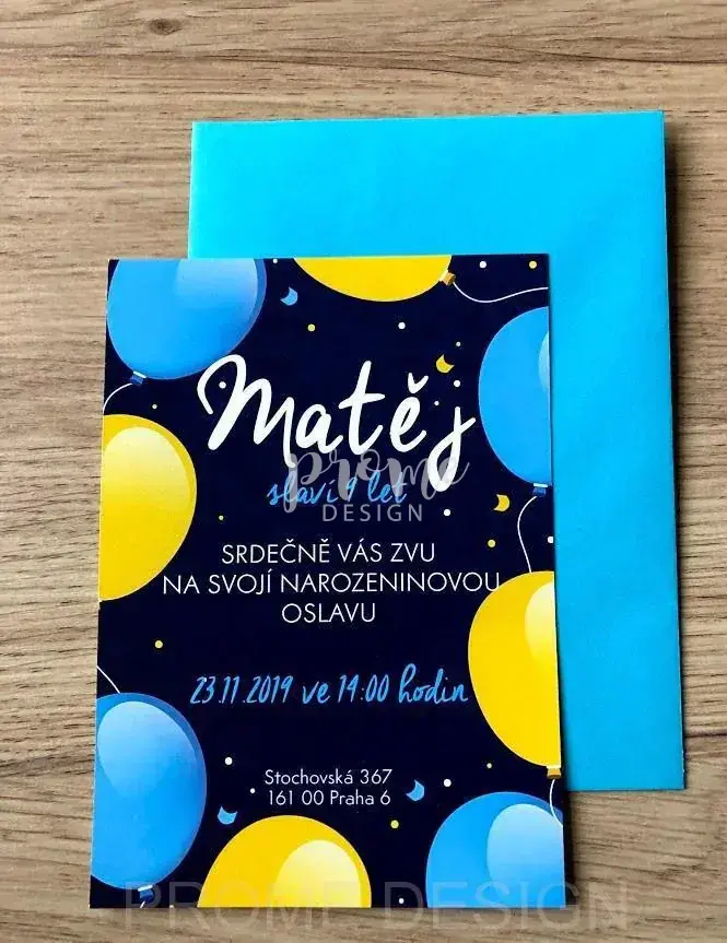 NAROZENINOVÁ POZVÁNKA - 15870
