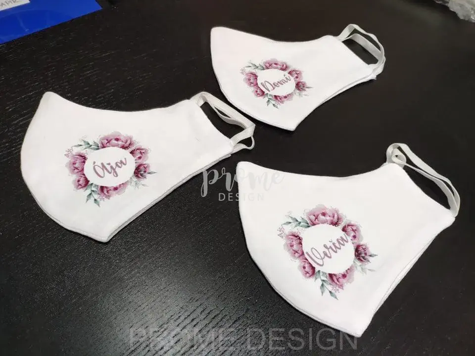 Rouška - Pivoňky - S vlastním textem