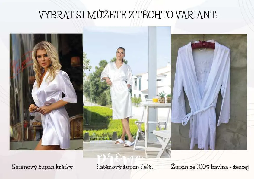 Dámský župan / kimono - 27456 -Nevěsta