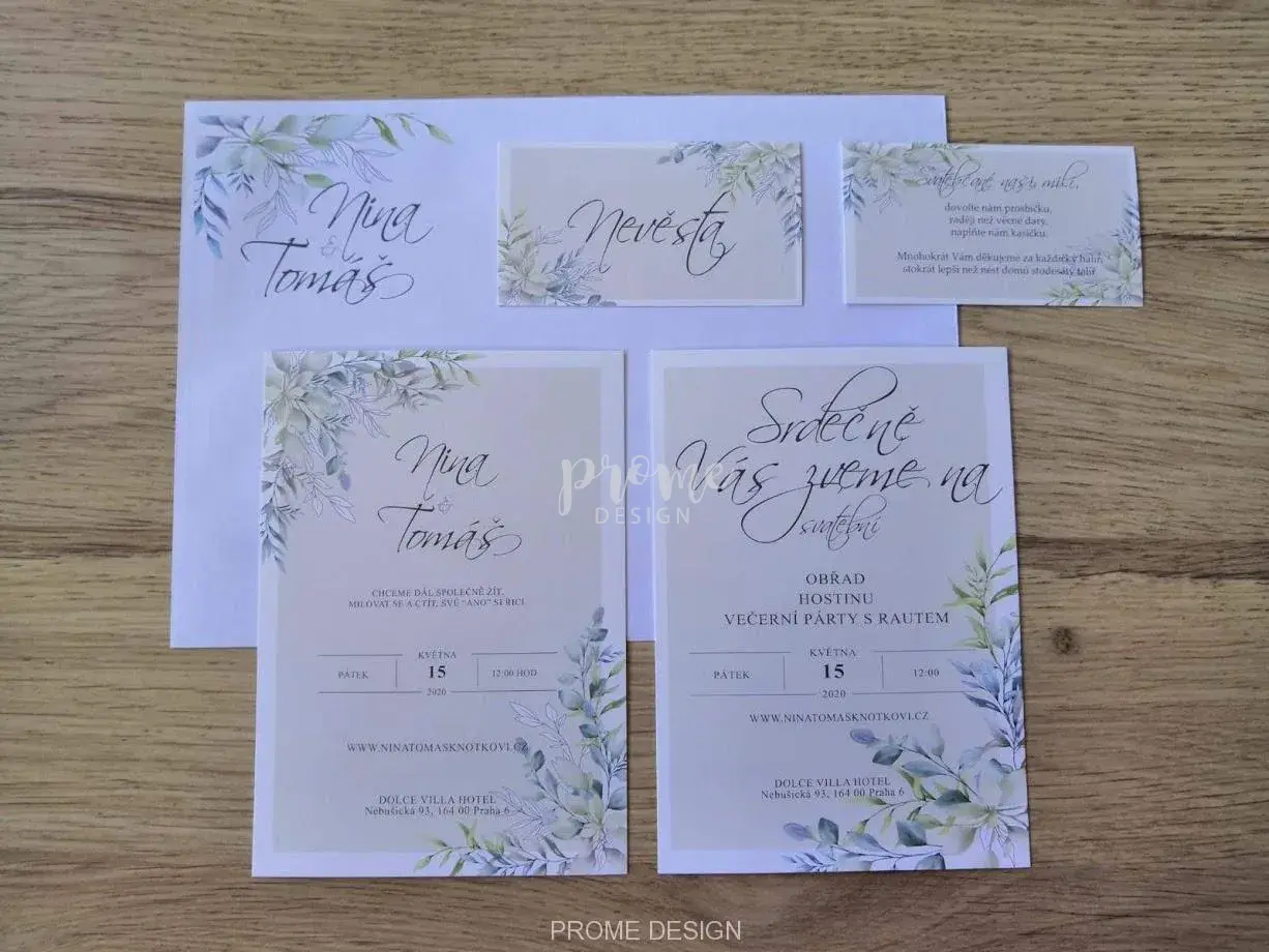 INFO KARTIČKY S VAŠÍM TEXTEM - 6155