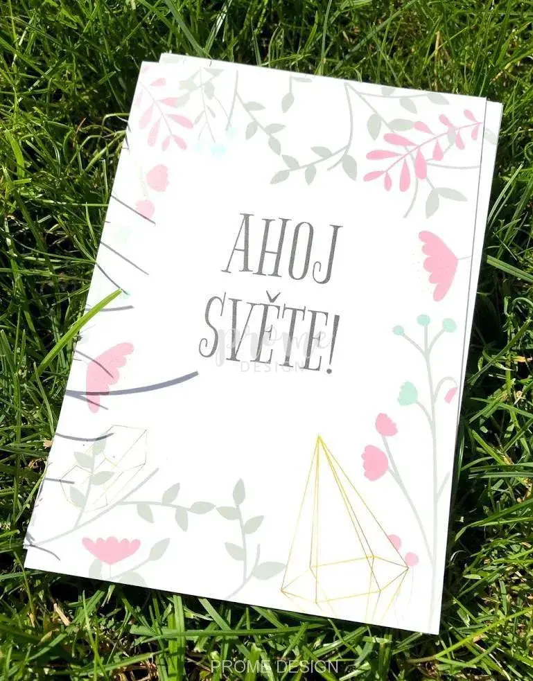 Milníkové kartičky - Pink