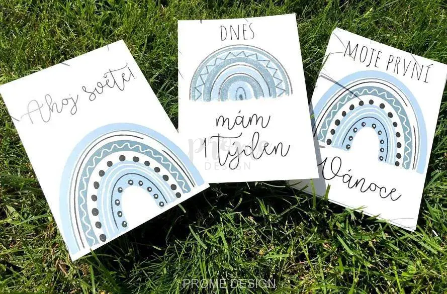 Milníkové kartičky - Duhaa