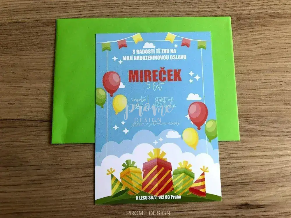NAROZENINOVÁ POZVÁNKA - 27968