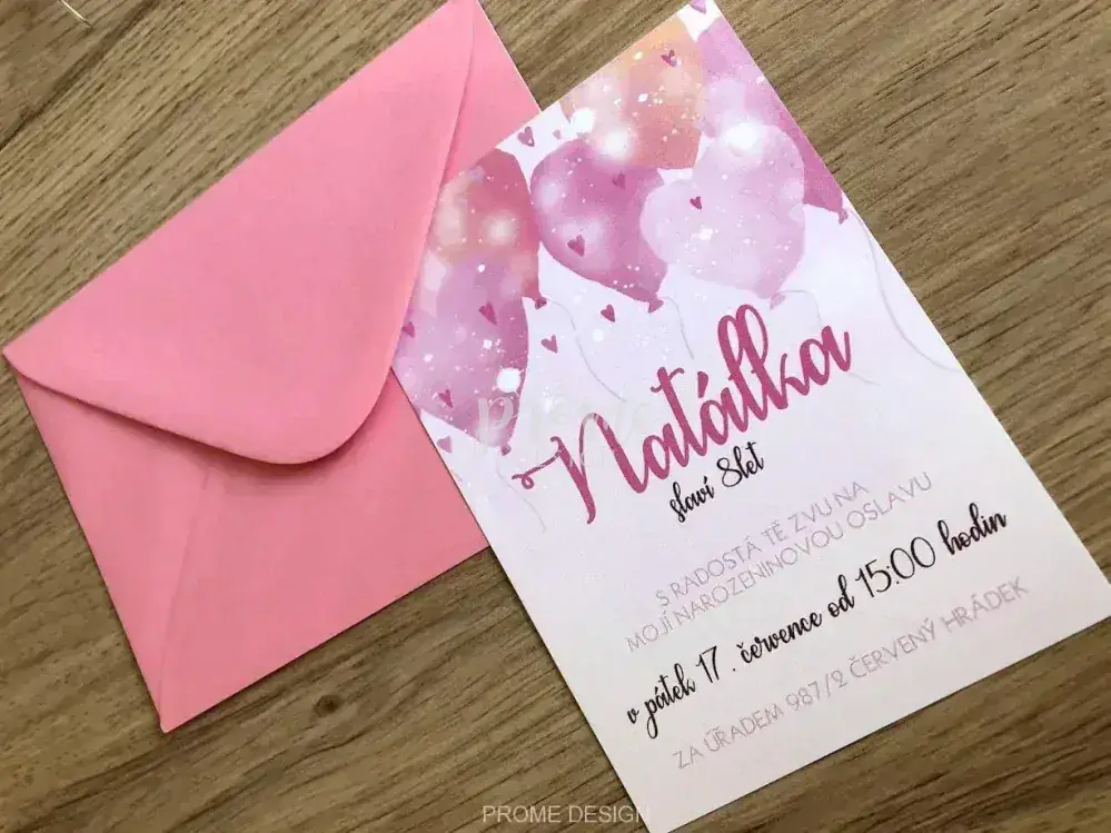 NAROZENINOVÁ POZVÁNKA - 486935