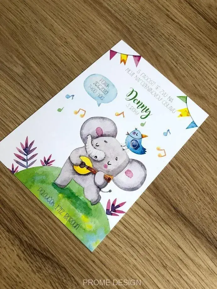 NAROZENINOVÁ POZVÁNKA - 26802