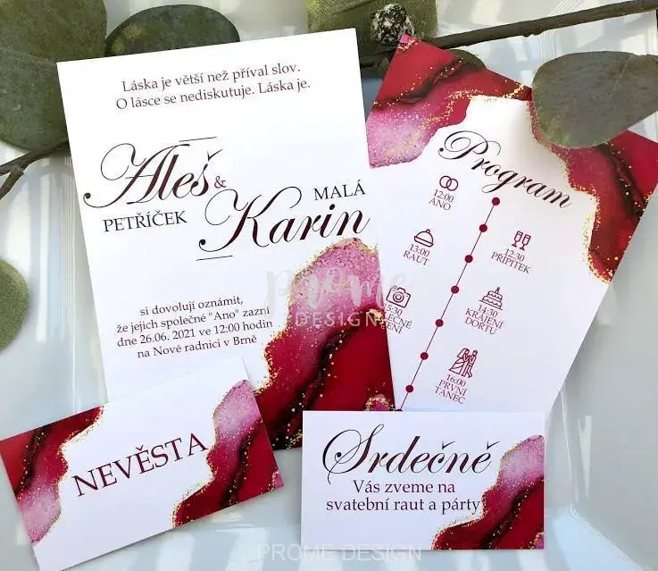 Red - Vítejte na naší svatbě