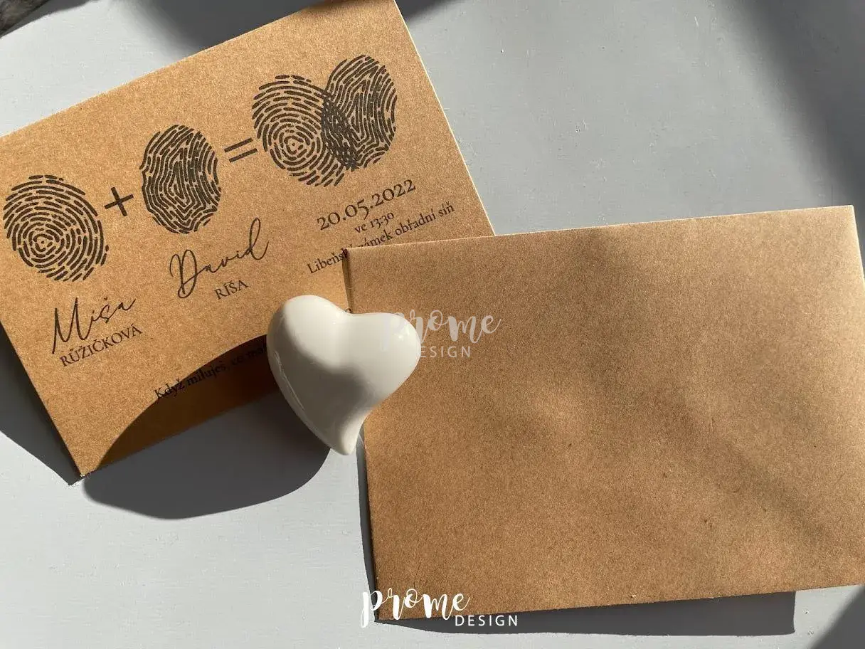 SVATEBNÍ OZNÁMENÍ - Otisky 