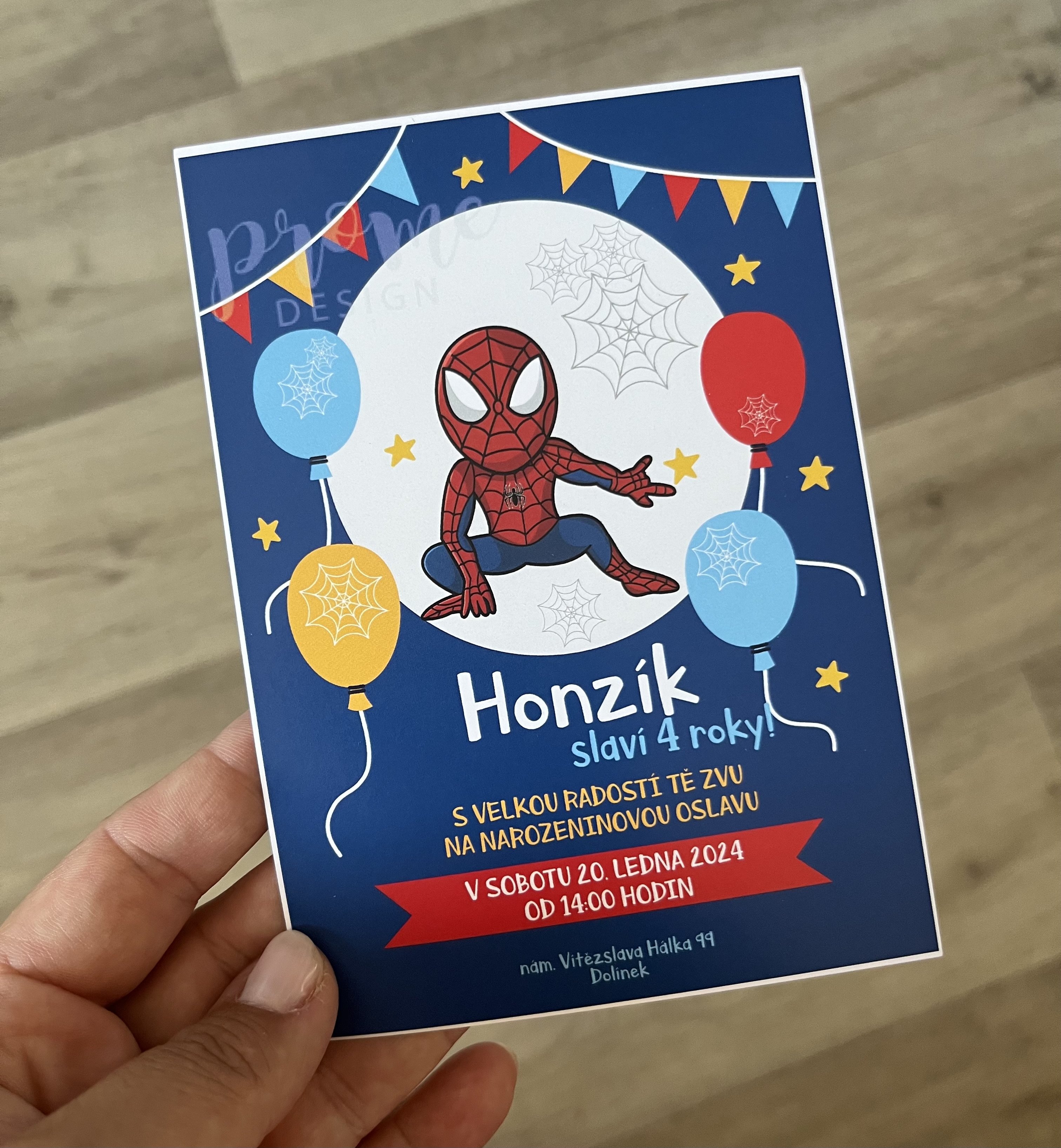 NAROZENINOVÁ POZVÁNKA - 