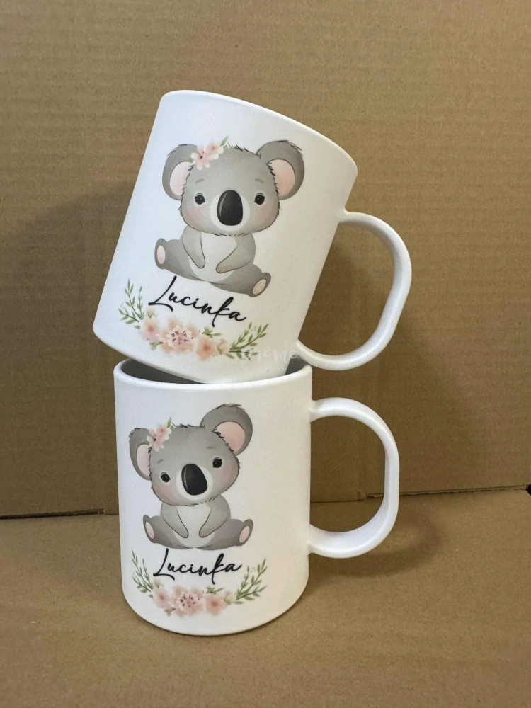 Dětský plastový hrnek - 1011 Koala se jménem