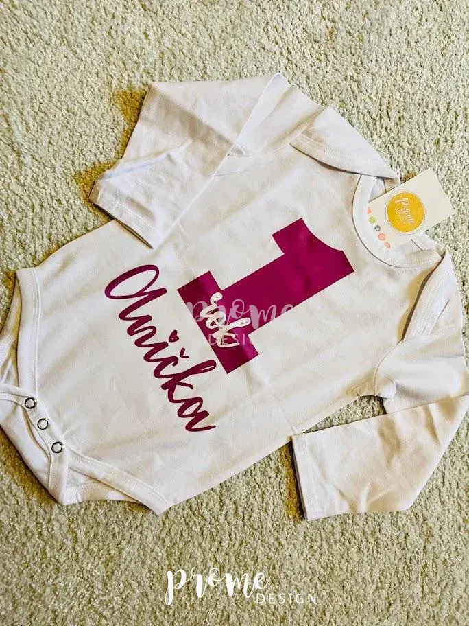 DĚTSKÉ BODÝČKO - 1 ROK JMÉNO - 03P