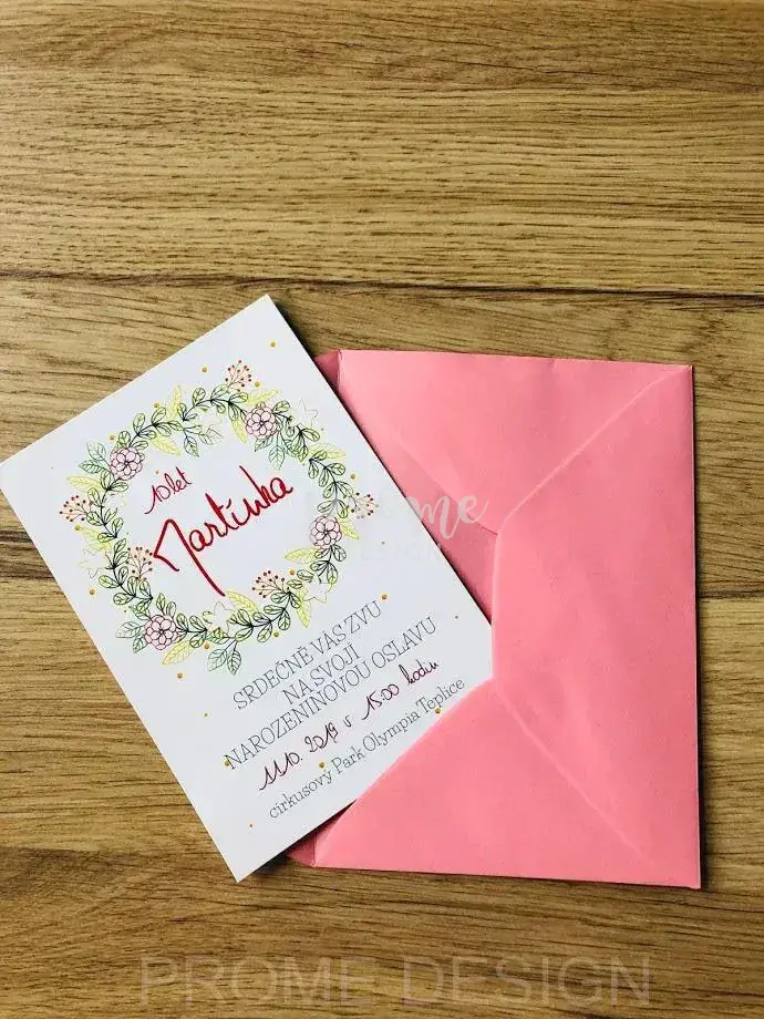 NAROZENINOVÁ POZVÁNKA - 