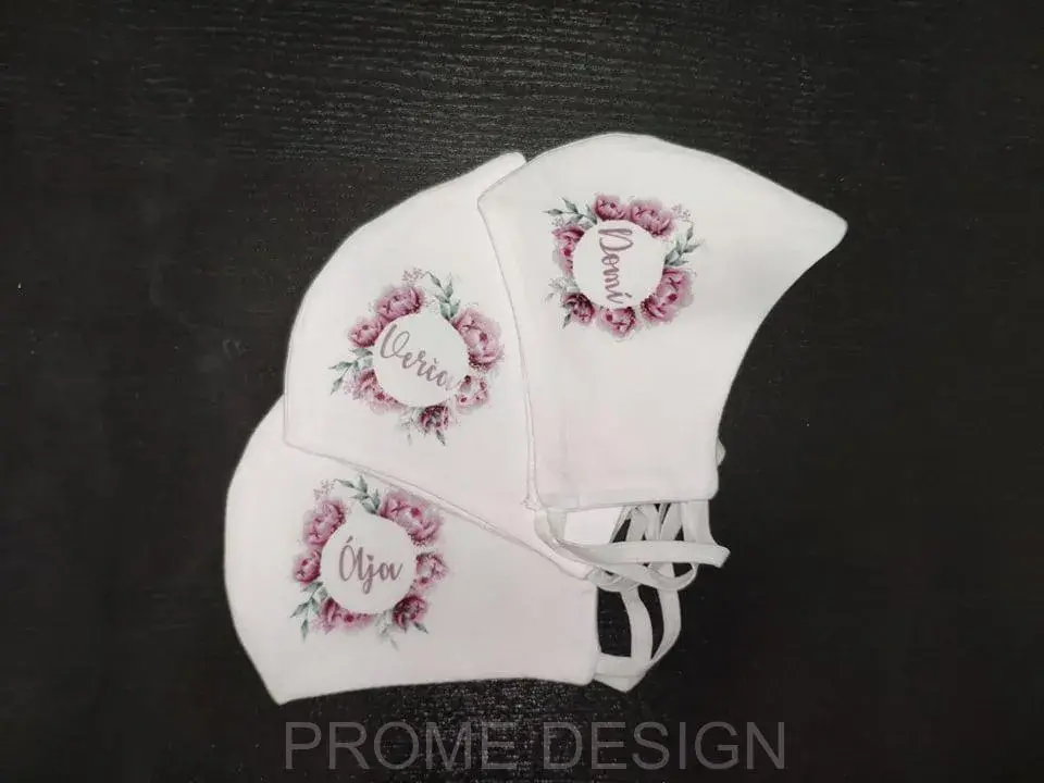 Rouška - Pivoňky - S vlastním textem