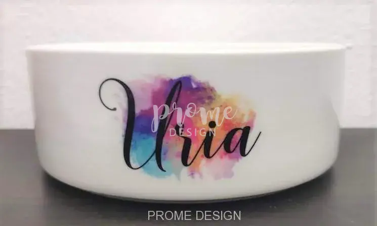 Miska s vlastním textem - Colorka