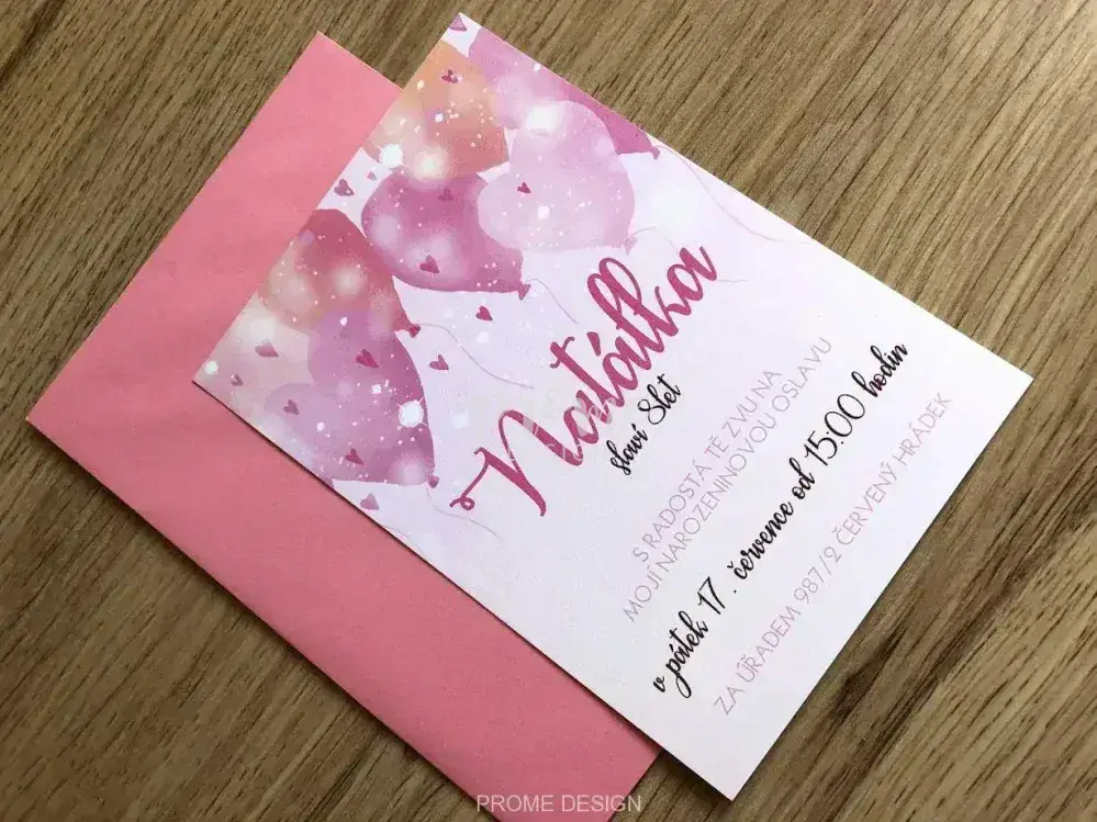 NAROZENINOVÁ POZVÁNKA - 486935