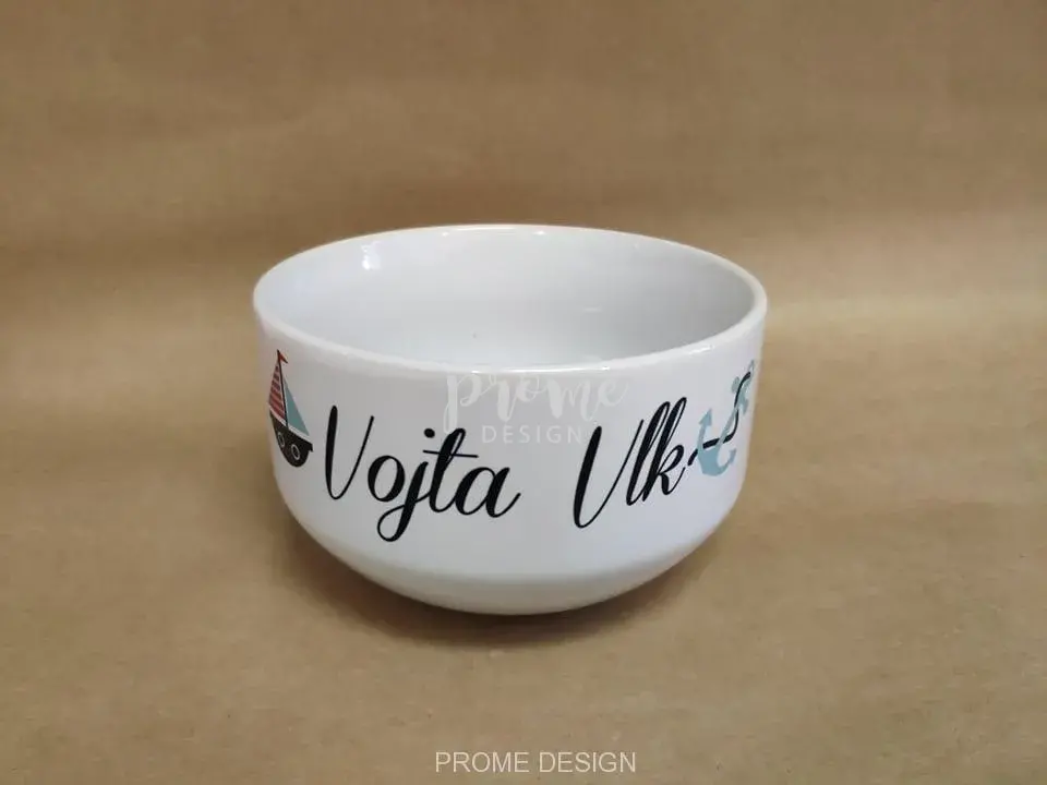 KERAMICKÁ MISKA - Marina s vlastním textem