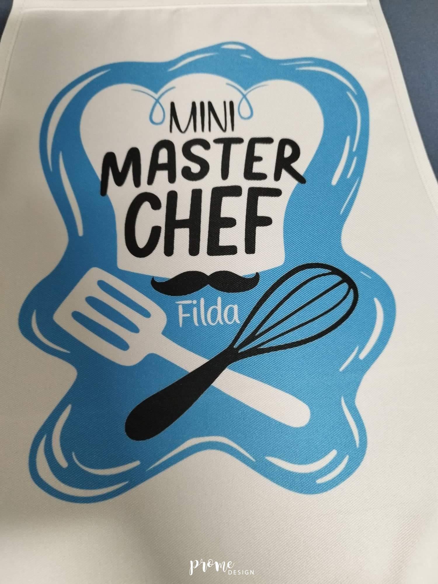 KUCHYŇSKÁ ZÁSTĚRA DĚTSKÁ - MINI MASTER CHEF