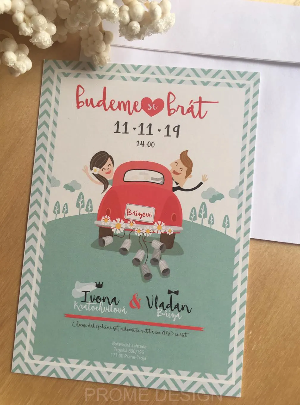 SVATEBNÍ OZNÁMENÍ - Auto