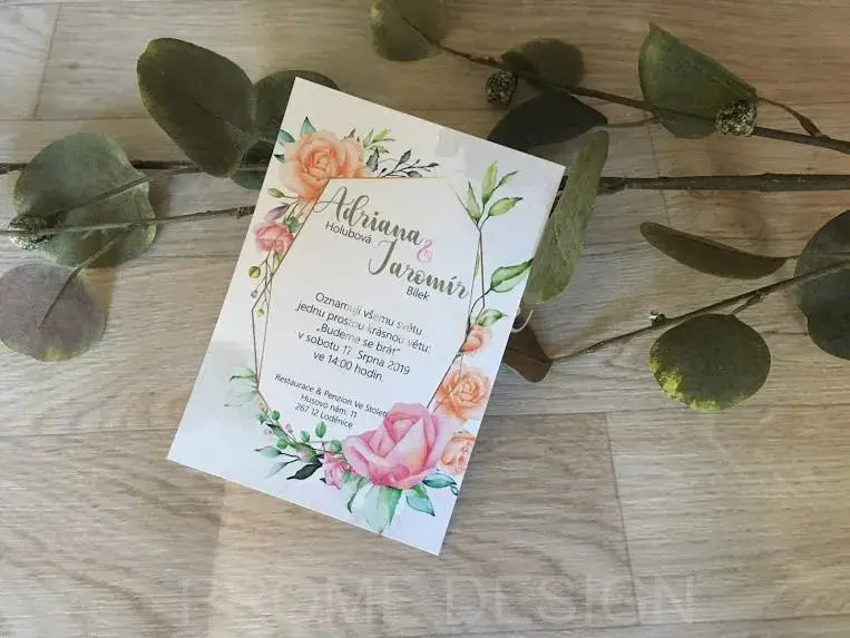 SVATEBNÍ OZNÁMENÍ - 287 RŮŽE