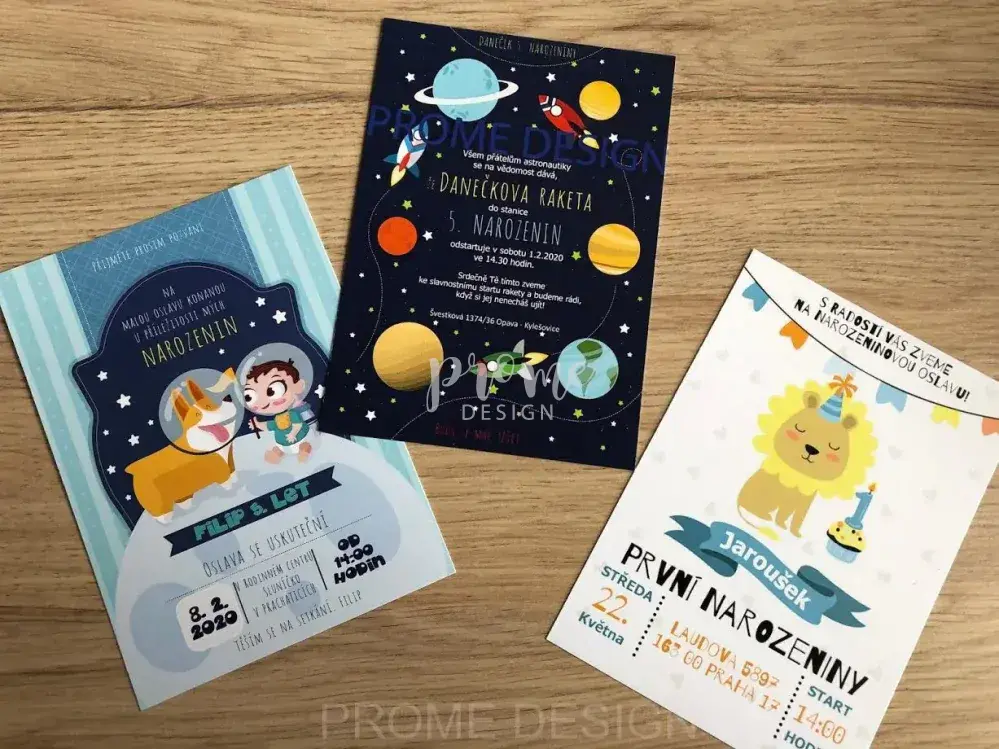 NAROZENINOVÁ POZVÁNKA - Lev 533