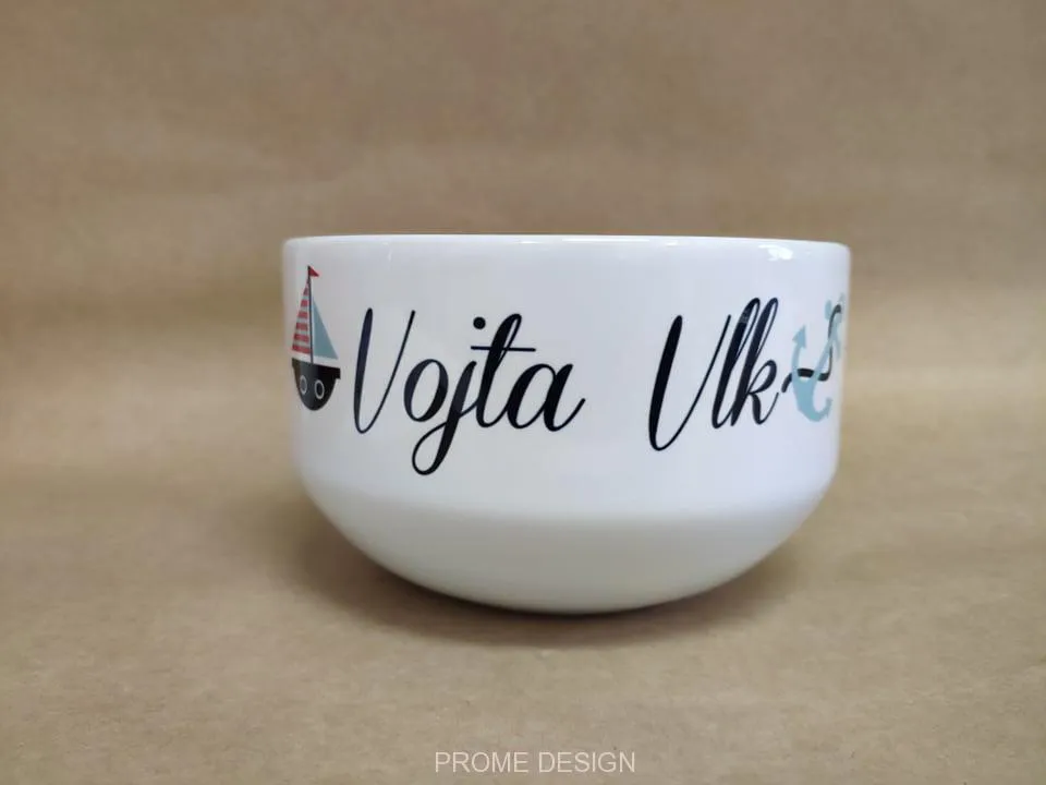 KERAMICKÁ MISKA - Marina s vlastním textem