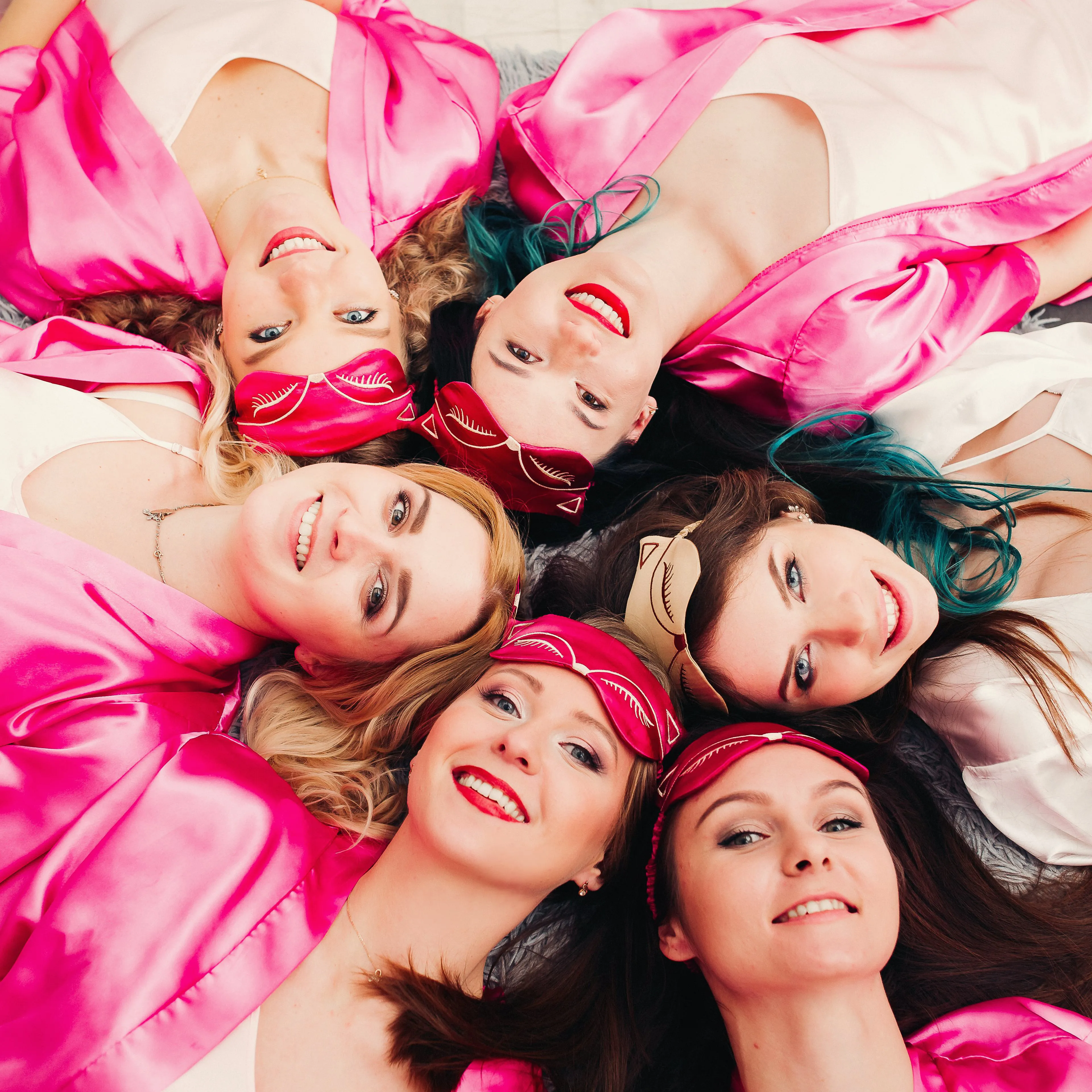 Dámský svatební župan v elegantním odstínu malinové barvy - S vaším textem