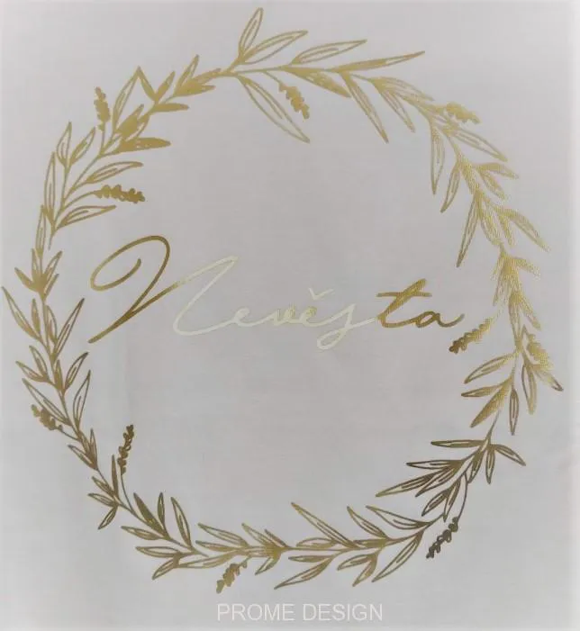 Dámský župan / kimono - Eukalyptus gold - Nevěsta