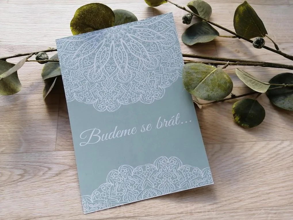 SVATEBNÍ OZNÁMENÍ - Vintage Mint