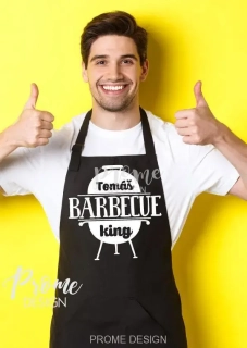 KUCHYŇSKÁ ZÁSTĚRA - BBQ KING S VLASTNÍM JMÉNEM