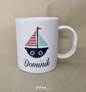 Dětský plastový hrnek - Marina se jménem 