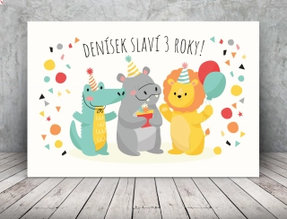 Narozeninový plakát - 2710