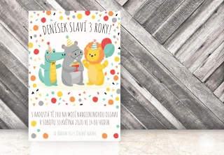 NAROZENINOVÁ POZVÁNKA - 2710