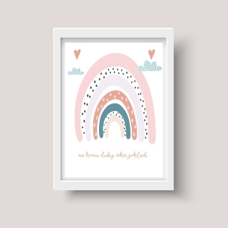  Plakát - Na konci duhy čeká poklad