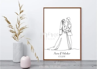 PLAKÁT S ÚDAJI SVATBA (VÝROČÍ) - 109