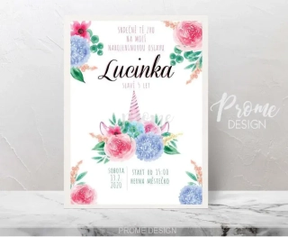 NAROZENINOVÁ POZVÁNKA - 2744 uni