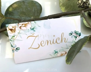 JMENOVKY NA STŮL - 3386