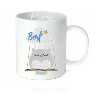 Dětský plastový hrnek - SOVA se jménem 