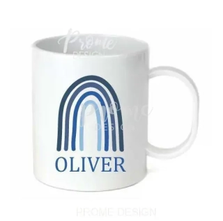Dětský plastový hrnek - DUHA se jménem 
