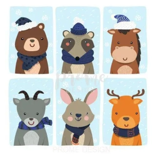 PLAKÁTY 6 KS - ZVÍŘÁTKA 5026