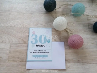 NAROZENINOVÁ POZVÁNKA - 31