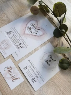 SVATEBNÍ OZNÁMENÍ - Powder heart