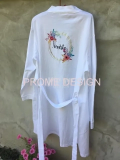 Dámský župan / kimono - Simple - Nevěsta 